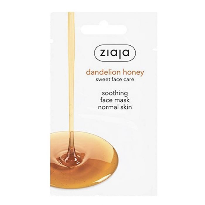 Beruhigende Gesichtsmaske Normale Haut - Löwenzahnhonig 7 ml - Ziaja - 1