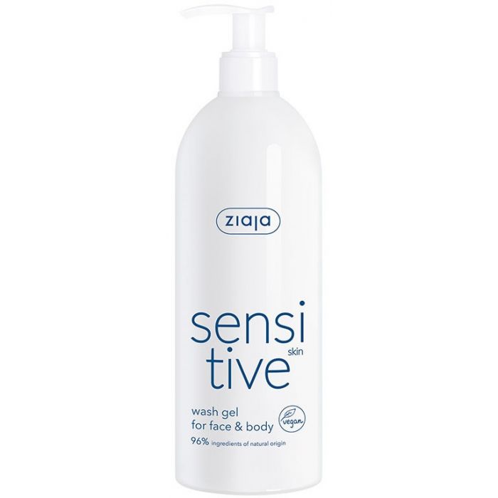 Reinigungsgel 400 ml - Gesicht und Körper - Sensitiv - Ziaja - 1